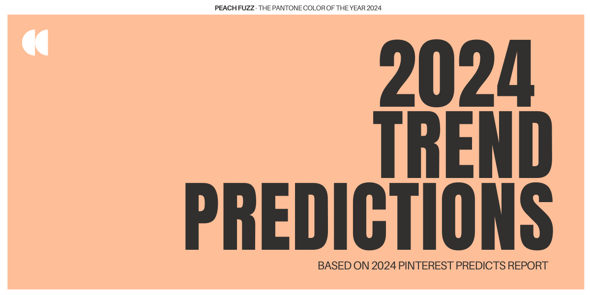 2024 Trend Predictions - Celebrations, Entertainment, Fashion, Home, Hobbies, Wellbeing, Party Themes and more.