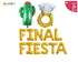 Final Fiesta Balloon Banner With Cactus and Ring