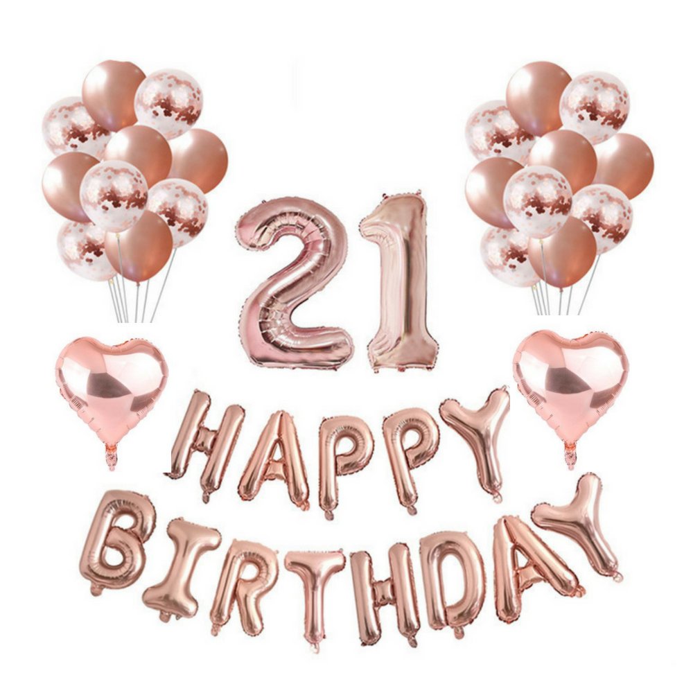 21st Birthday Balloon Decoration