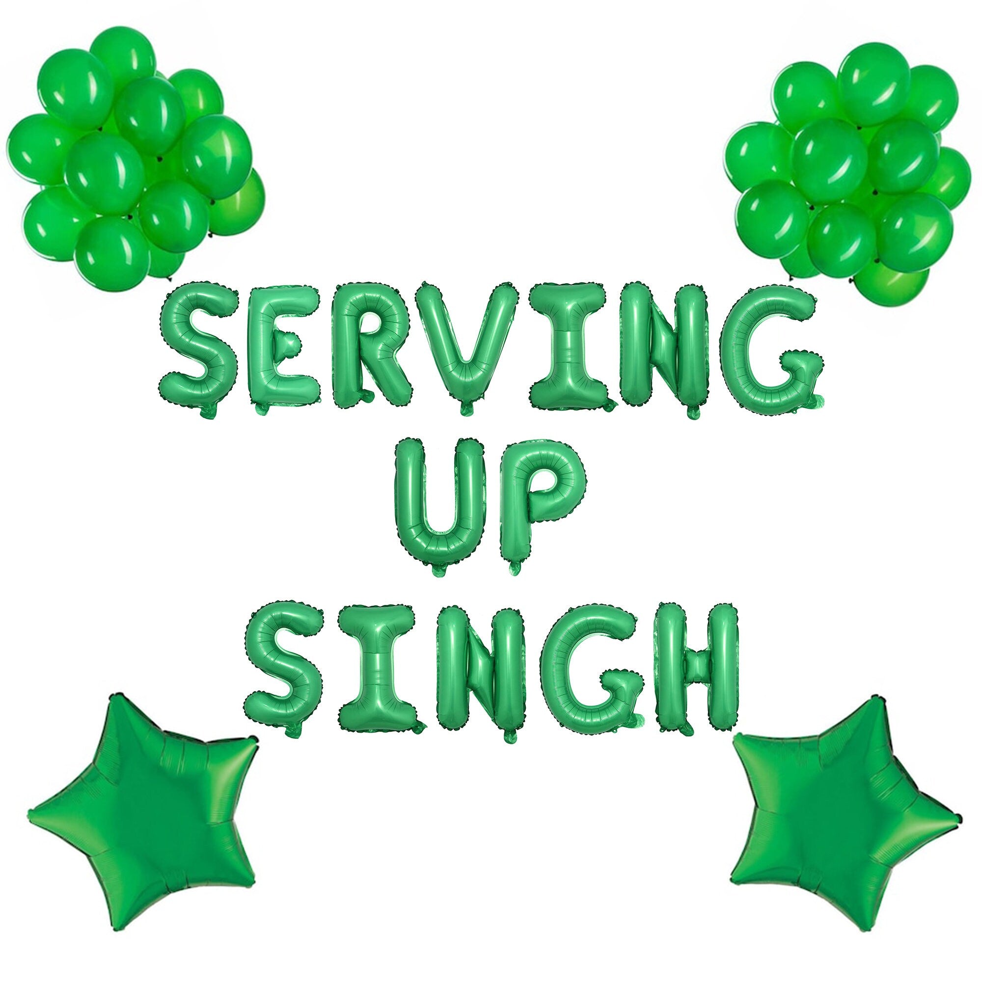 Serving Up Singh Pickleball Tennis theme Bachelorette Decorations | Bach Day Banner | Bach Day Decor Bridal Shower Sports Theme