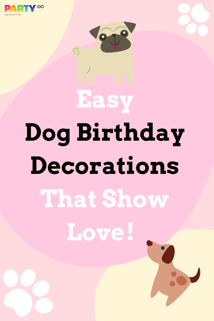 Easy Dog Birthday Decorations That Show Love！