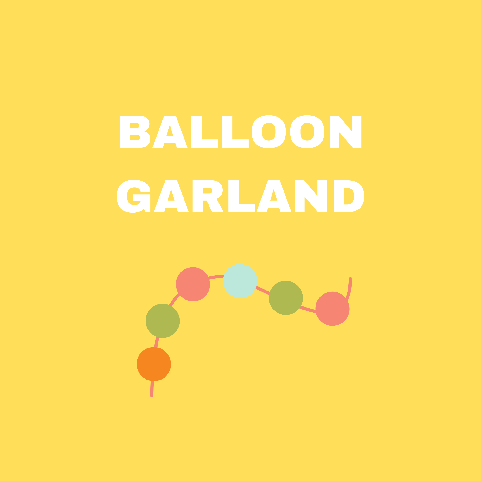 Balloon Garland