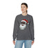 Black Santa Claus Sweatshirt | Christmas in July Santa sweatshirt | Retro Black Santa Sweater | Vintage Black Santa Christmas Shirt