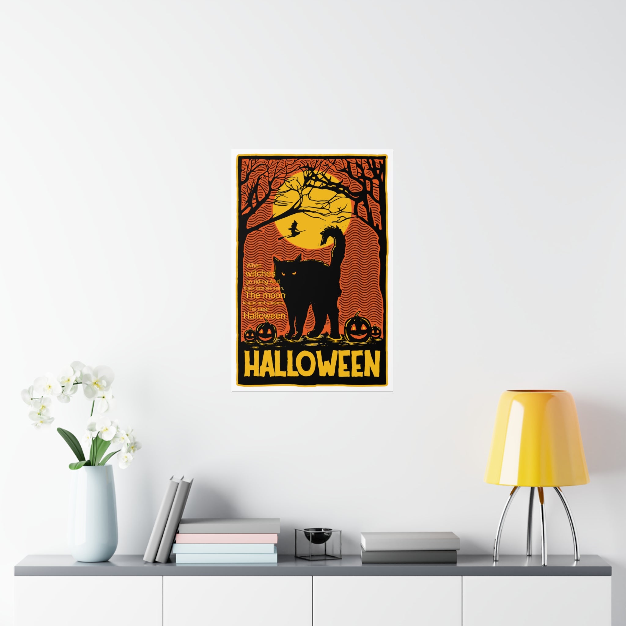 Tis Near Halloween Premium Matte Vertical Posters