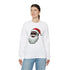 Black Santa Claus Sweatshirt | Christmas in July Santa sweatshirt | Retro Black Santa Sweater | Vintage Black Santa Christmas Shirt
