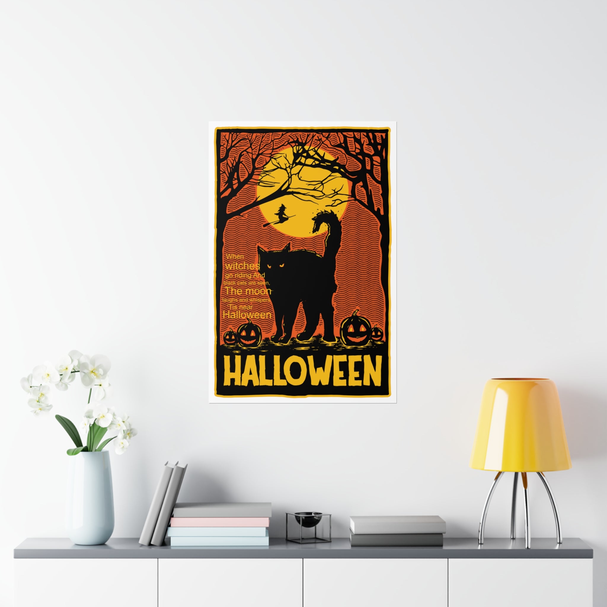 Tis Near Halloween Premium Matte Vertical Posters