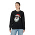Black Santa Claus Sweatshirt | Christmas in July Santa sweatshirt | Retro Black Santa Sweater | Vintage Black Santa Christmas Shirt