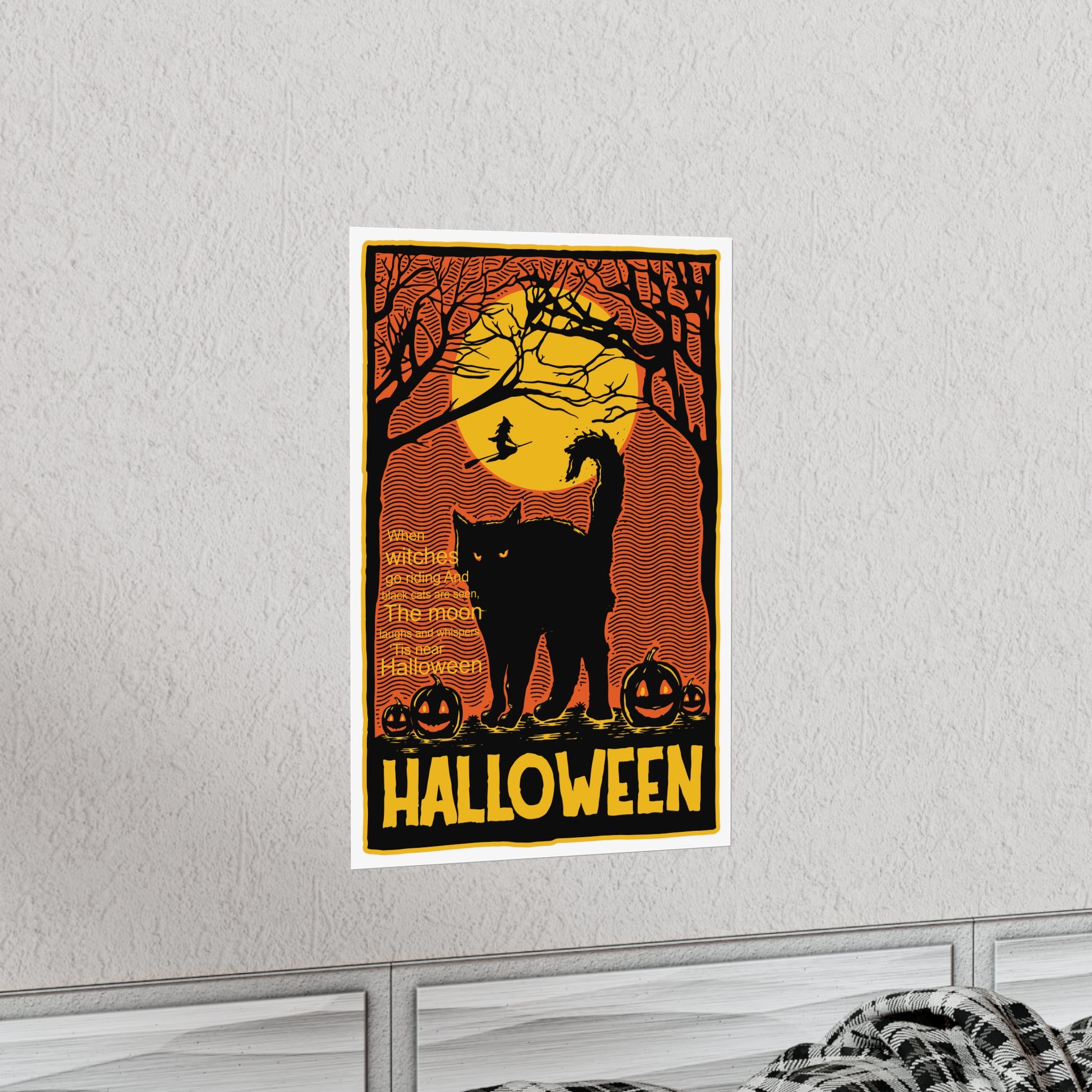 Tis Near Halloween Premium Matte Vertical Posters