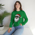 Black Santa Claus Sweatshirt | Christmas in July Santa sweatshirt | Retro Black Santa Sweater | Vintage Black Santa Christmas Shirt