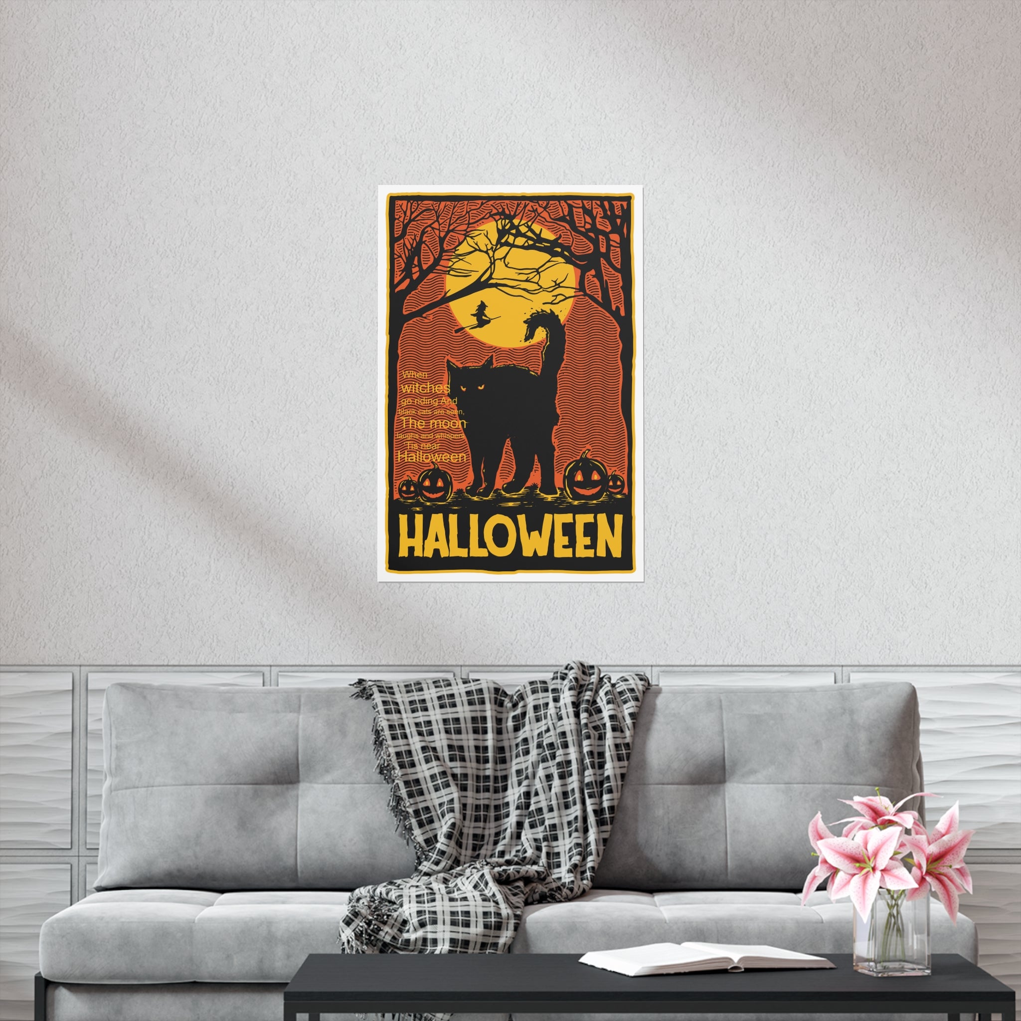 Tis Near Halloween Premium Matte Vertical Posters