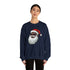 Black Santa Claus Sweatshirt | Christmas in July Santa sweatshirt | Retro Black Santa Sweater | Vintage Black Santa Christmas Shirt