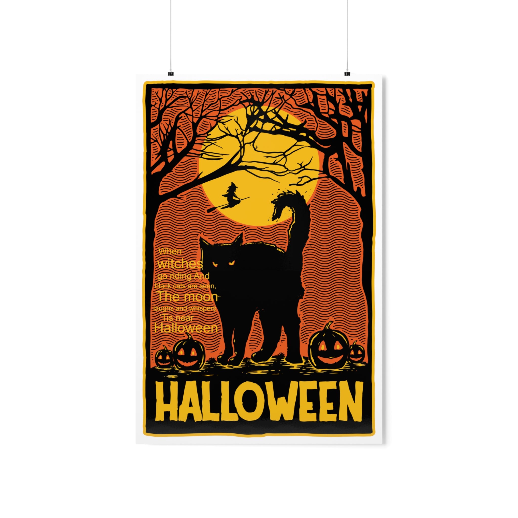 Tis Near Halloween Premium Matte Vertical Posters