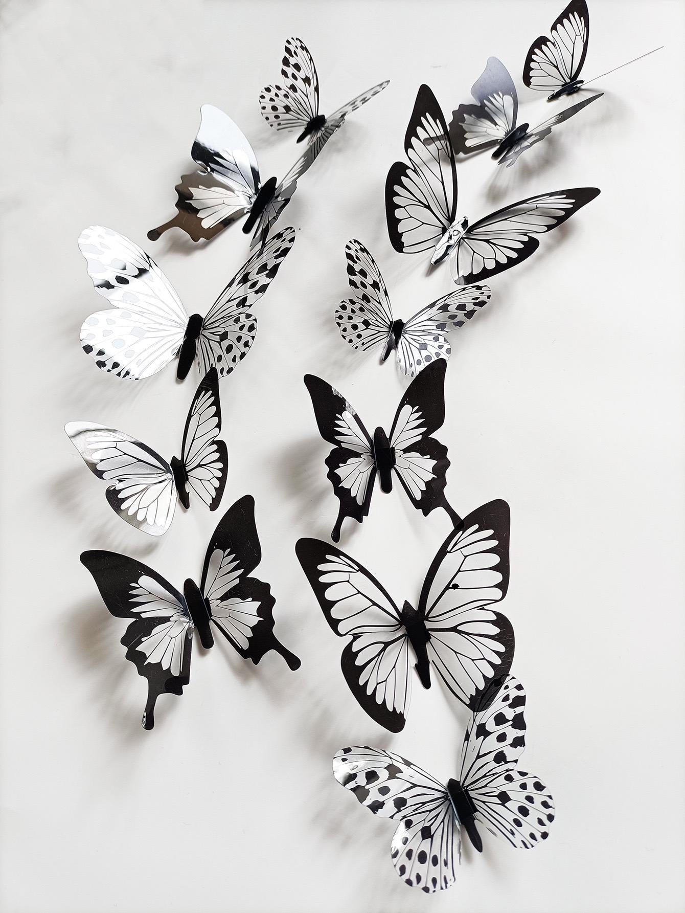 3D Butterflies Decor | Balloon Garland Butterflies | Wall Decor Butterflies | Butterfly Art