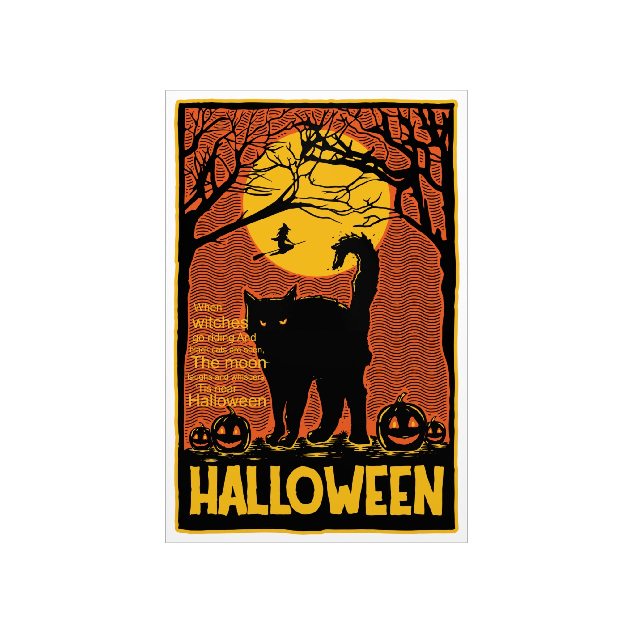 Tis Near Halloween Premium Matte Vertical Posters