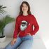 Black Santa Claus Sweatshirt | Christmas in July Santa sweatshirt | Retro Black Santa Sweater | Vintage Black Santa Christmas Shirt