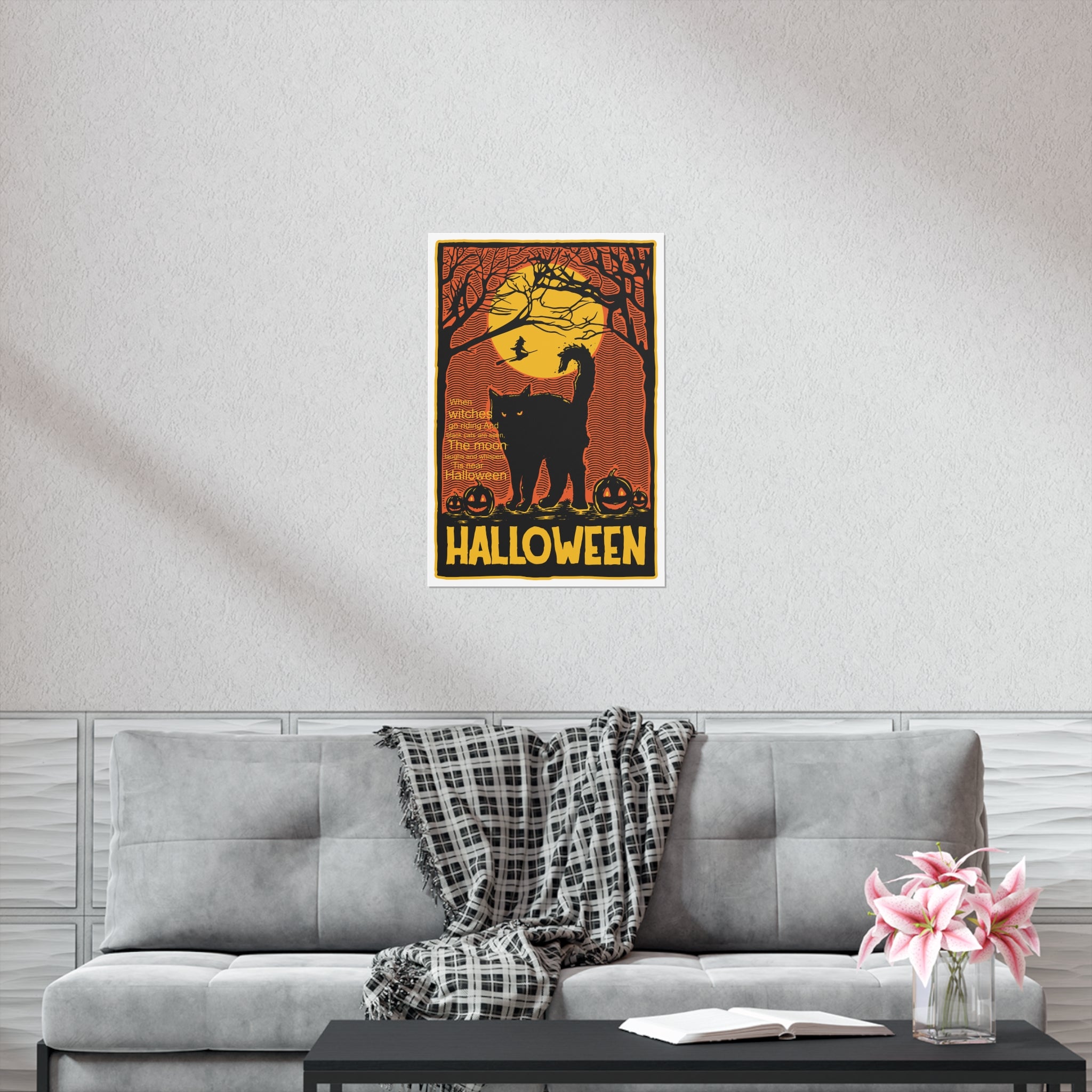 Tis Near Halloween Premium Matte Vertical Posters