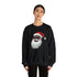Black Santa Claus Sweatshirt | Christmas in July Santa sweatshirt | Retro Black Santa Sweater | Vintage Black Santa Christmas Shirt
