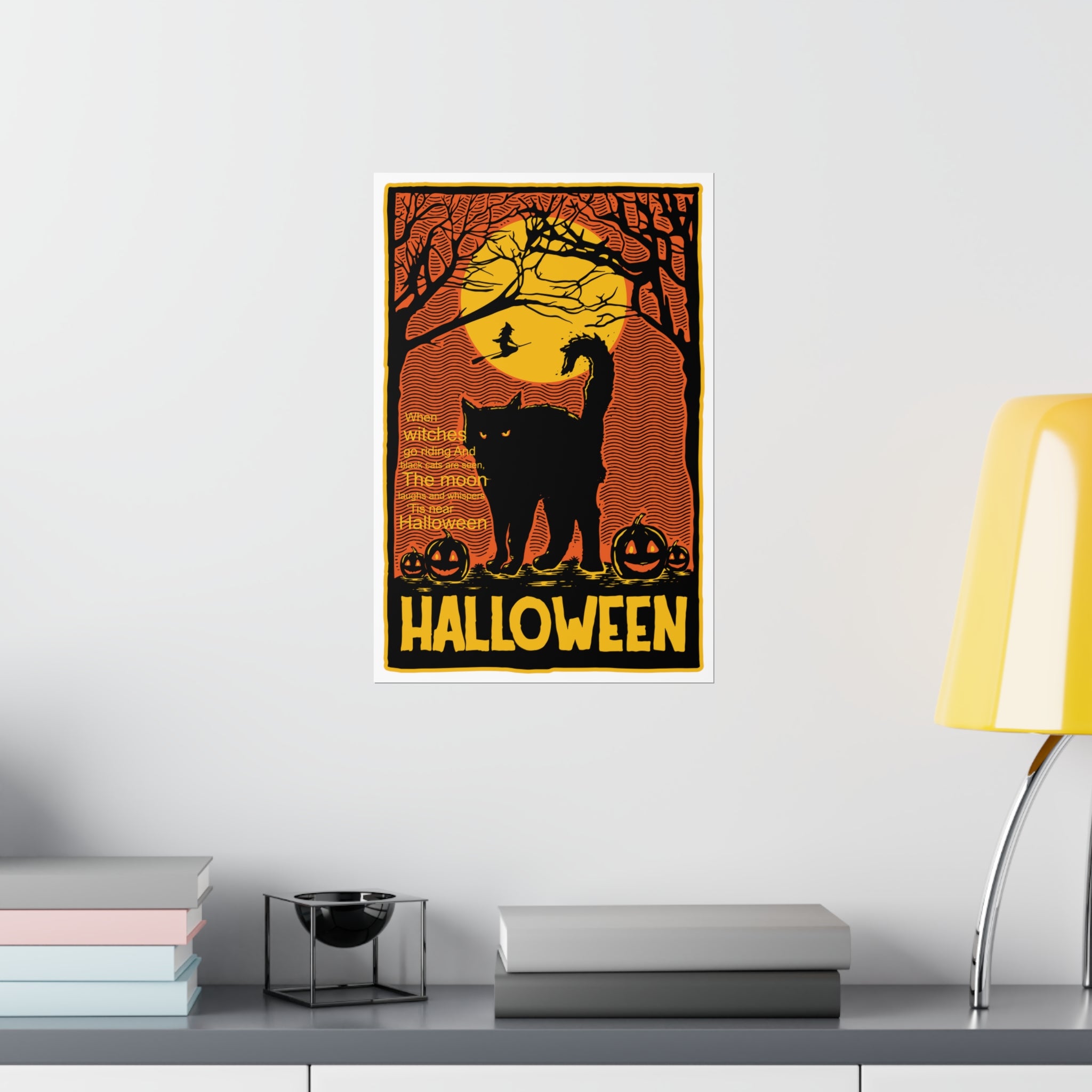 Tis Near Halloween Premium Matte Vertical Posters