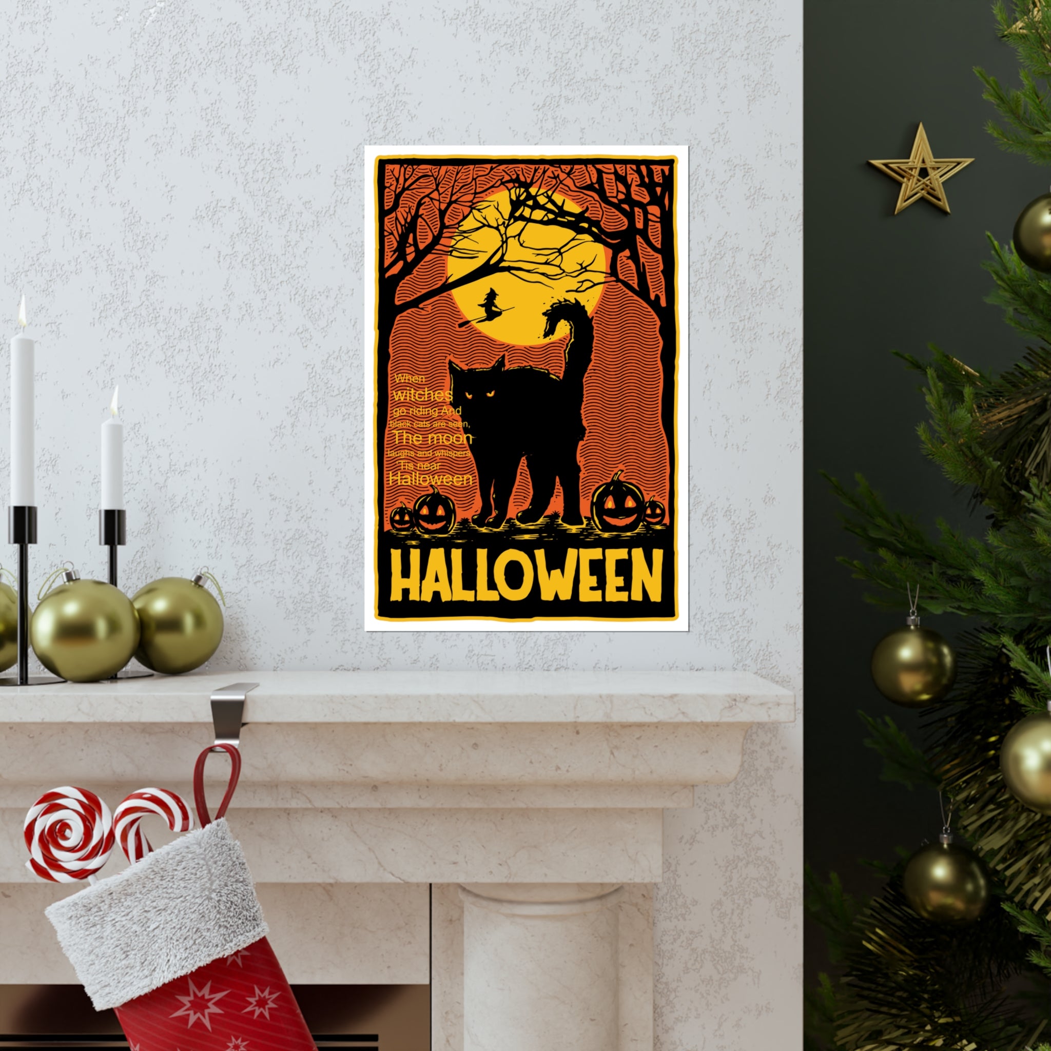 Tis Near Halloween Premium Matte Vertical Posters