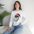 Black Santa Claus Sweatshirt | Christmas in July Santa sweatshirt | Retro Black Santa Sweater | Vintage Black Santa Christmas Shirt