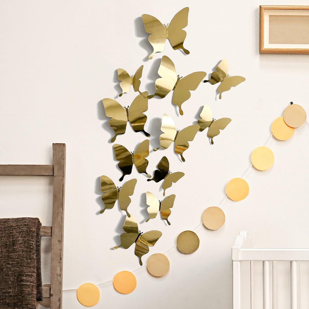 3D Butterflies Decor | Balloon Garland Butterflies | Wall Decor Butterflies | Butterfly Art