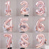 Giant 40” Number 4 Balloon: Birthday Party Decor