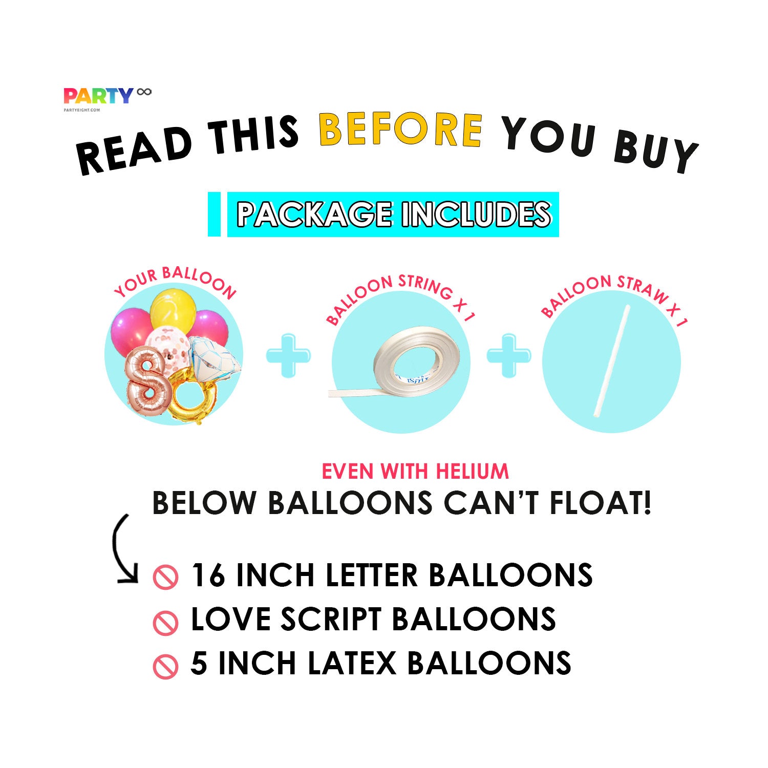 Poker & Dice Balloons: Casino Night Party Decorations