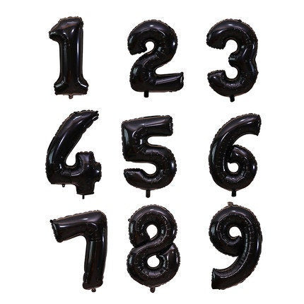 Giant 40” Number 4 Balloon: Birthday Party Decor
