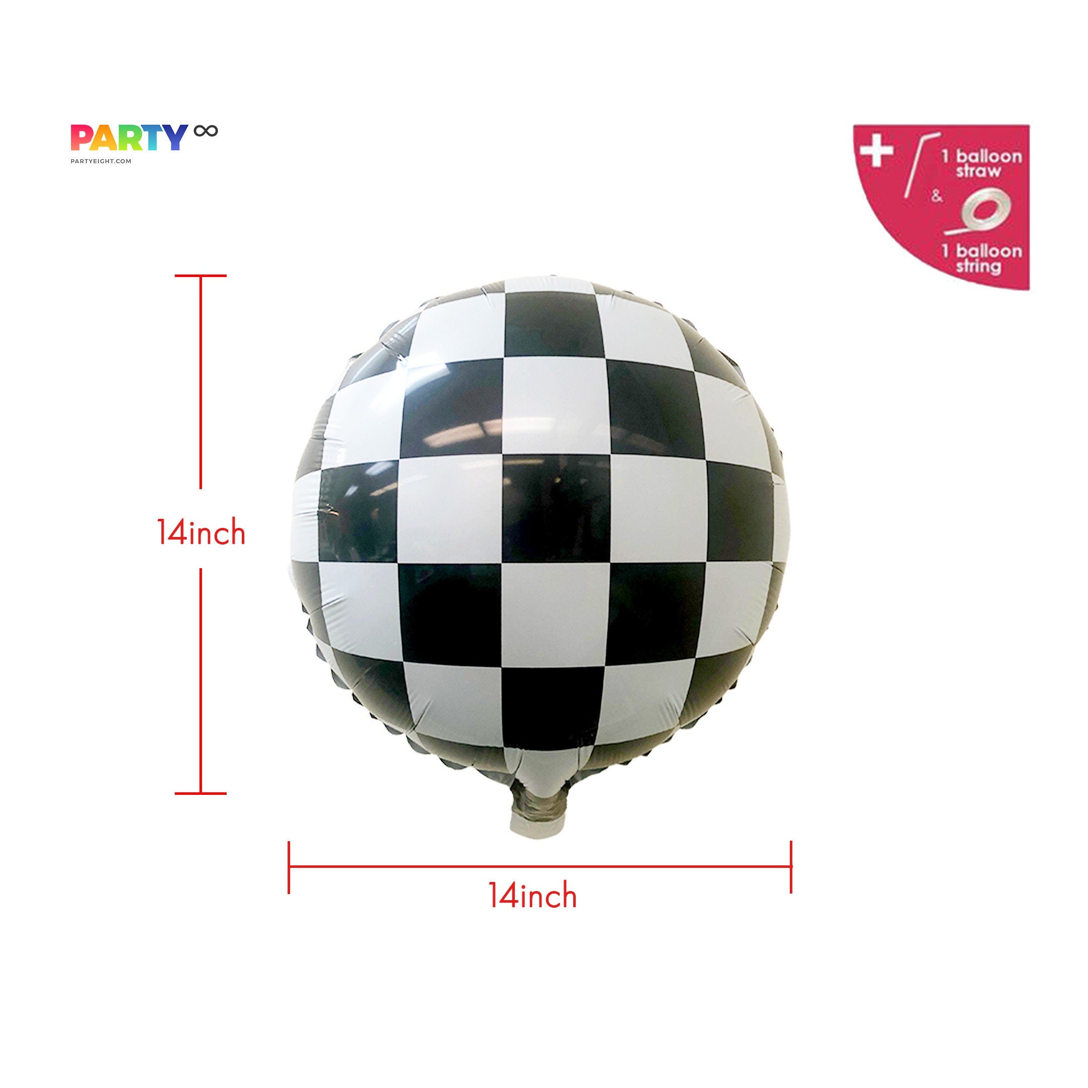 Two Fast Balloon Banner: 2nd Birthday Race Car Party Decor