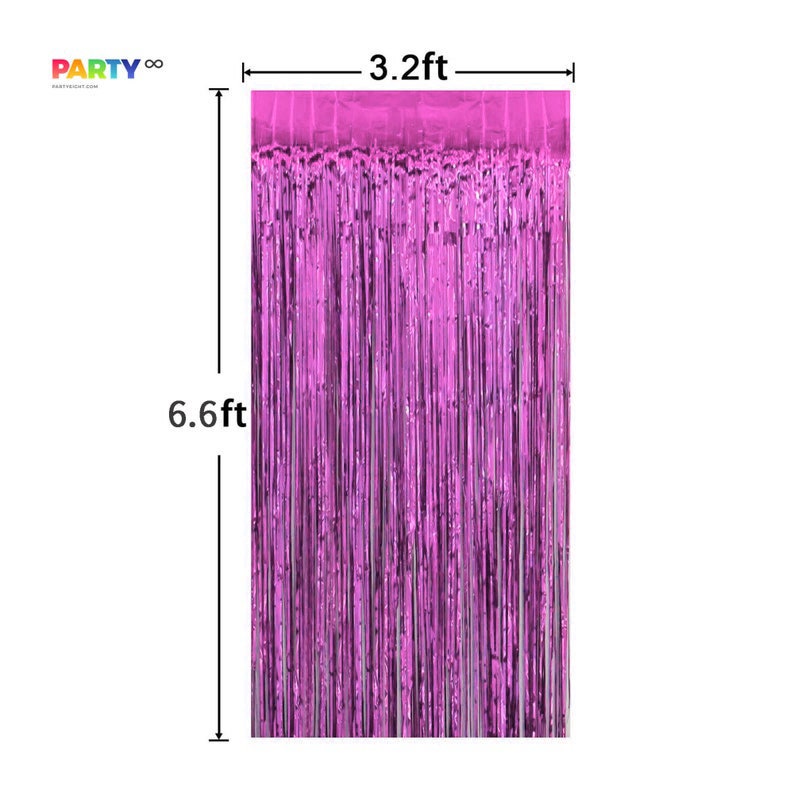 Streamer Fringe Curtain Backdrop: Bridal Shower, Birthday, Bachelorette Party Decor