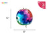 Disco Ball Balloon: Glam 70's Retro Vintage Music Dance Party Decor