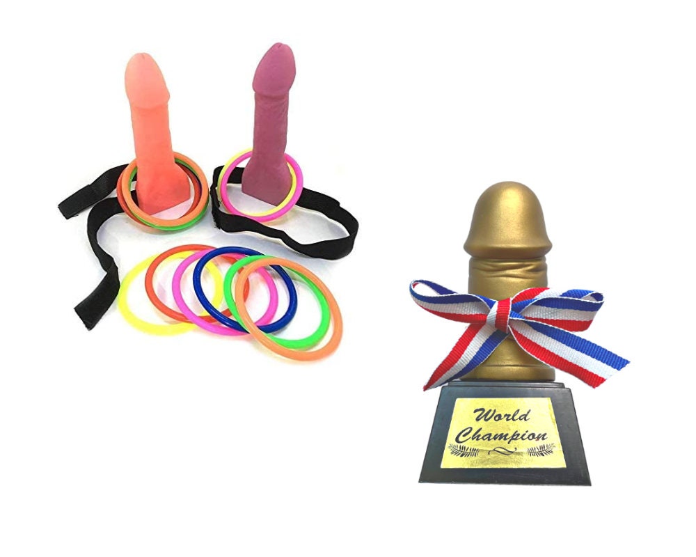 Naughty Ring Toss Game: Penis Hoopla Bachelorette Party Favor
