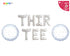 Thir Tee 30th Birthday Golf Balloon Banner