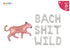 Bach Shit Wild Balloon Banner: Jungle Leopard Safari Bachelorette Party Decorations