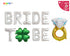 St Patricks Bachelorette Banner: Irish Shamrock Bride To Be Party