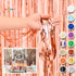 Streamer Fringe Curtain Backdrop: Bridal Shower, Birthday, Bachelorette Party Decor
