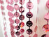 Pink Smiley Face Curtain: Rose Gold Birthday Party Backdrop