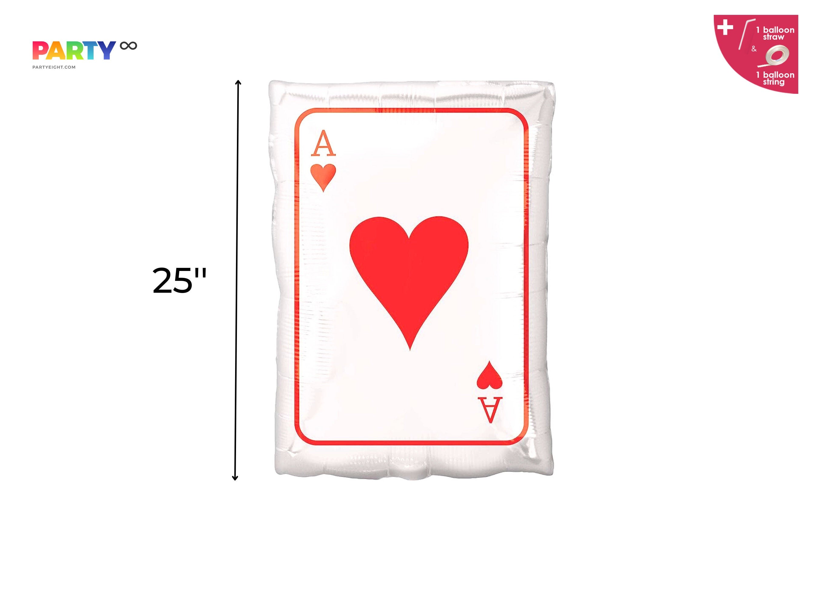 Poker & Dice Balloons: Casino Night Party Decorations