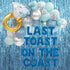 Last Toast on the Coast Balloon Garland: Bridal Shower Bachelorette Party Decor