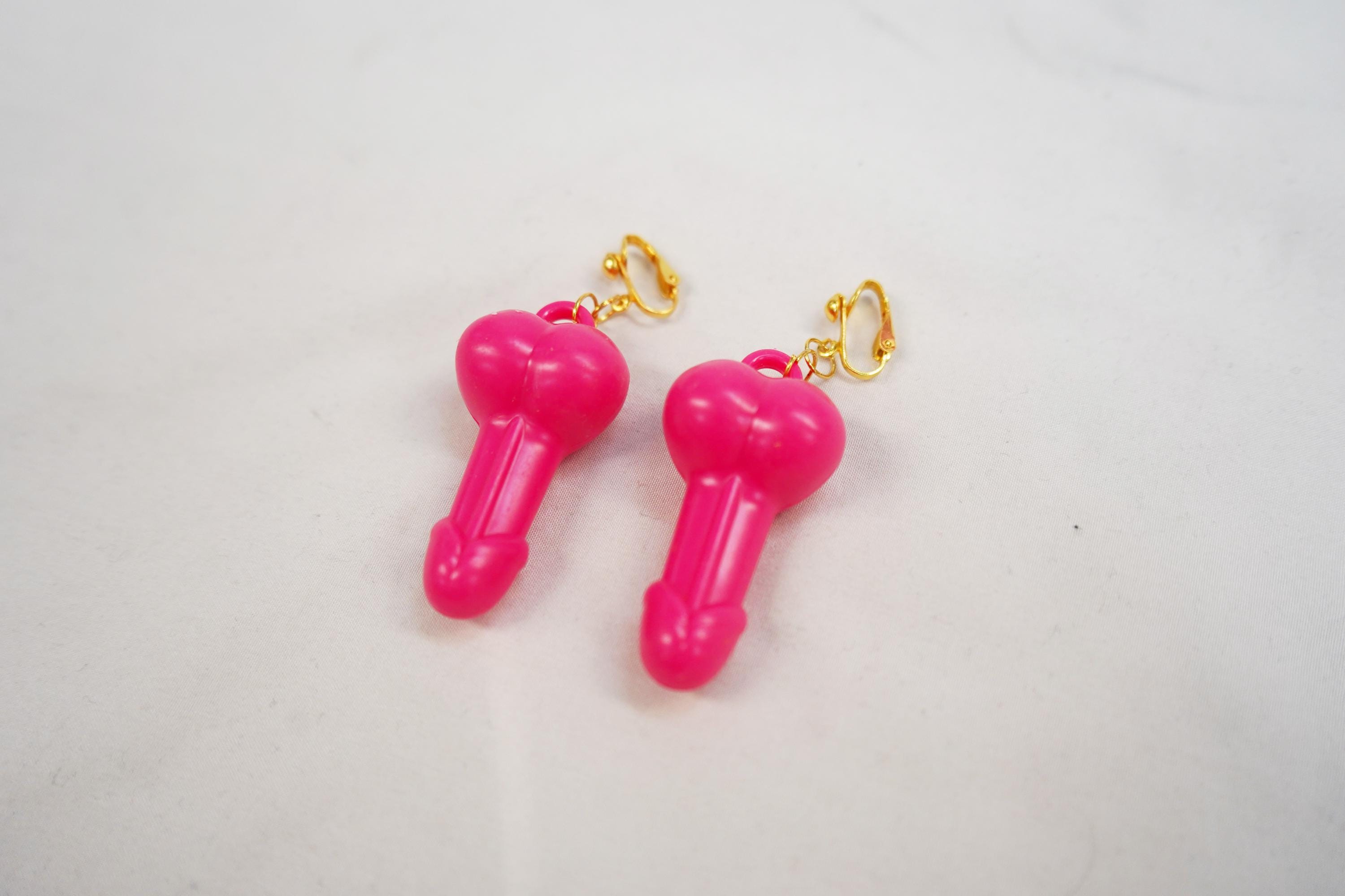 Penis Earrings: Bachelorette Party Favor & Decoration