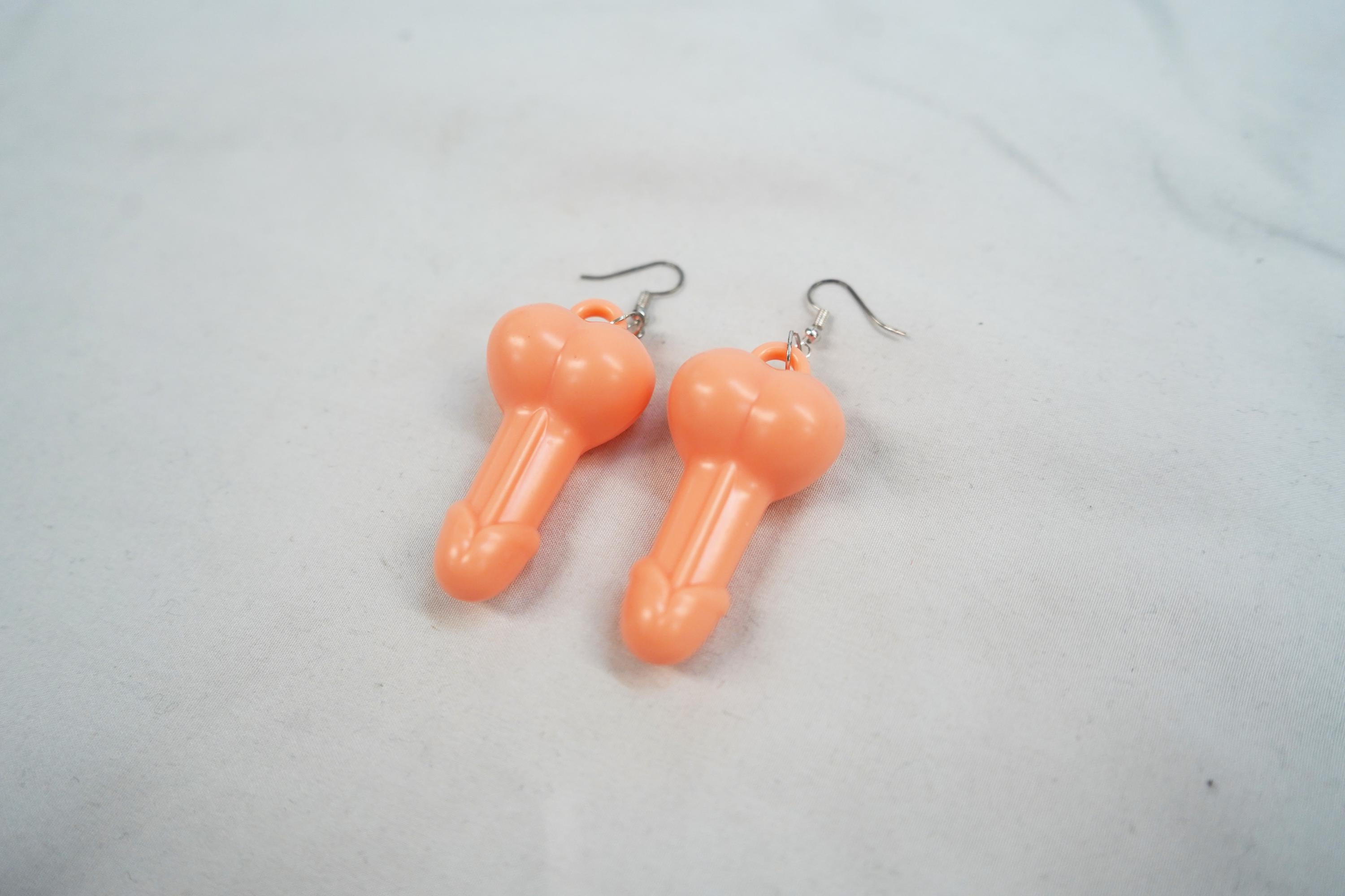Penis Earrings: Bachelorette Party Favor & Decoration