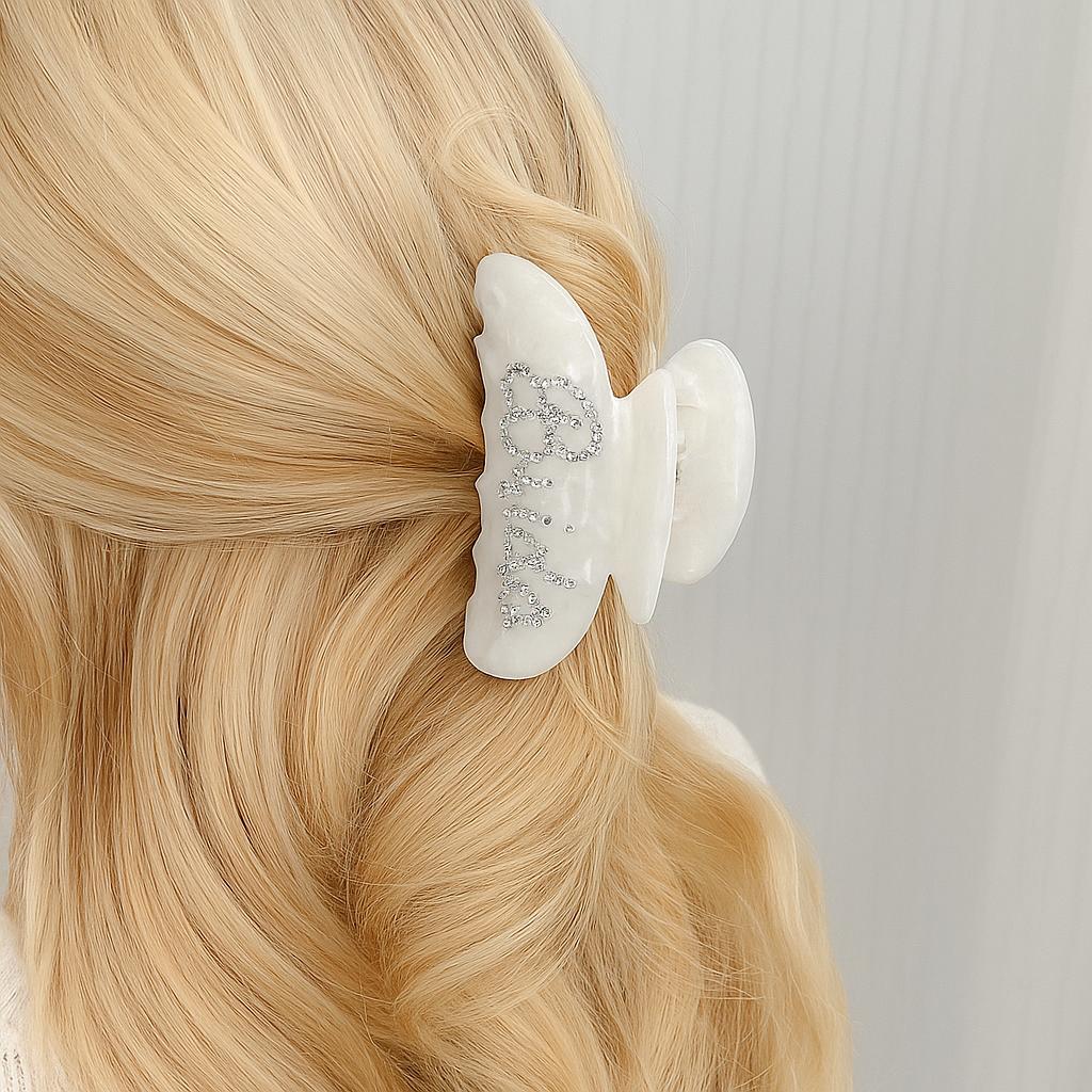 Rhinestone Bride Claw Clip: Bachelorette Party Favor