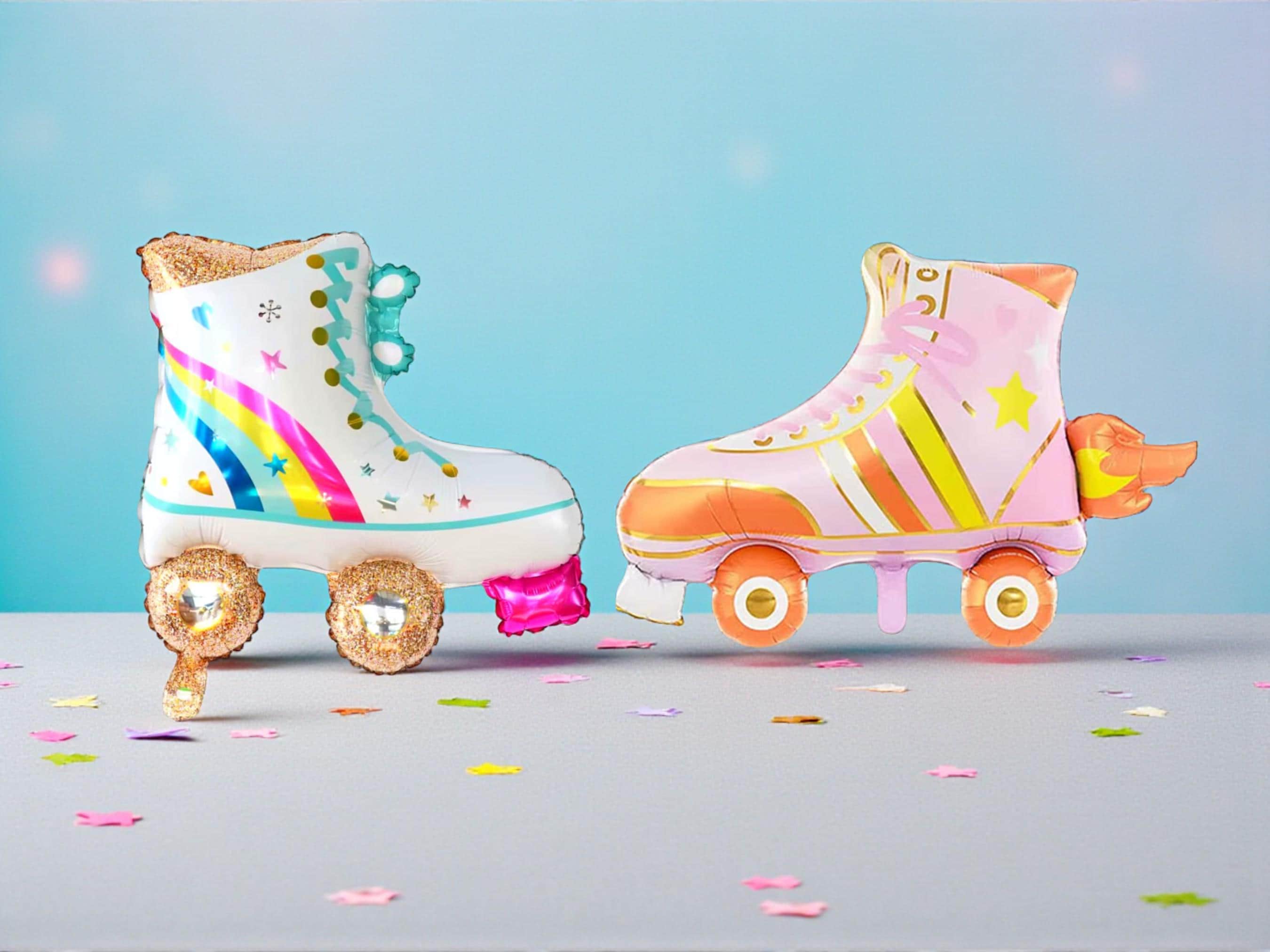 Roller Skate Foil Balloon: 90s Birthday Party Decorations