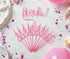 Bride and Willy Hot Pink Straw: Bachelorette Bach Party Wild Bridal Favors Decor Set