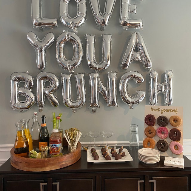 Love you a brunch Balloon Banner