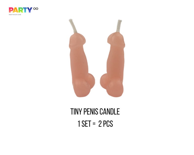 Tiny Penis Candle Set