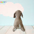 Adorable Khaki Puppy Animal Shaped Styling Bookend and Door Shield Nursery Decoration