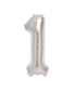 16in Silver Number Balloon (1)