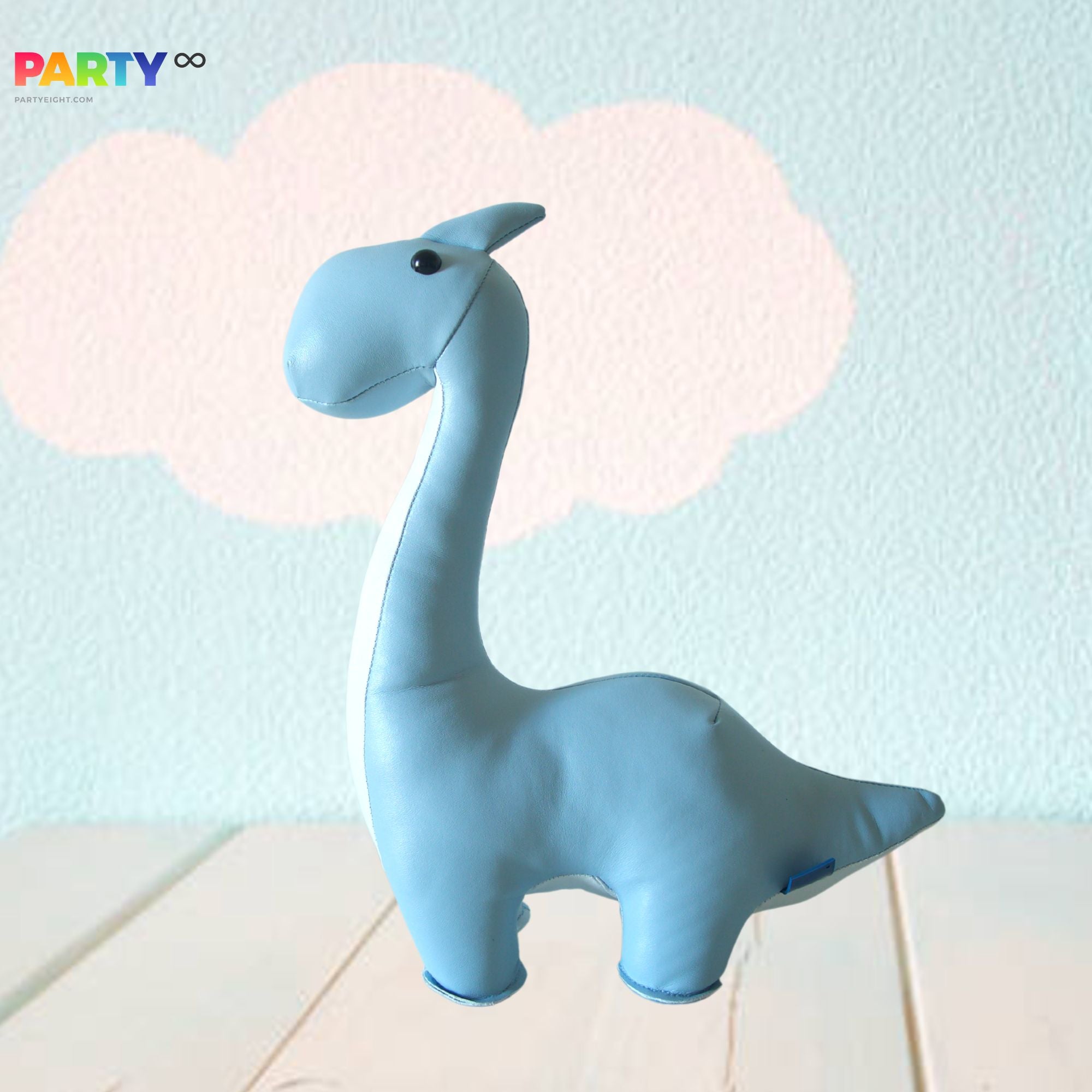 Adorable Baby Blue Dinosaur  Animal Shaped Styling Bookend and Door Shield Nursery Decoration