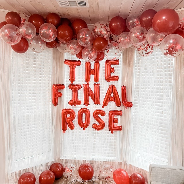 The Final Rose Balloon Banner Set